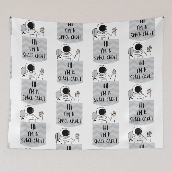 Item preview, HI IM A SPACE CADET designed and sold by DomGDesign.
