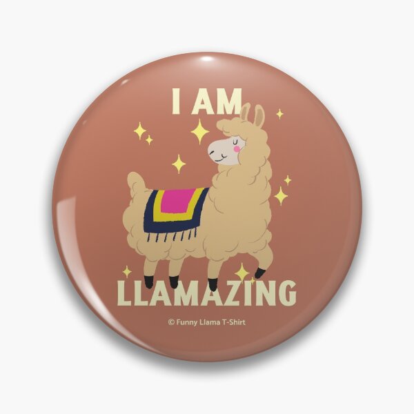 Item preview, I AM LLAMAZING | © Funny Llama T-Shirt designed and sold by AladdinMktgs.