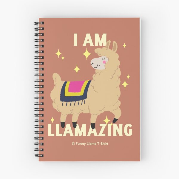 Item preview, I AM LLAMAZING | © Funny Llama T-Shirt designed and sold by AladdinMktgs.