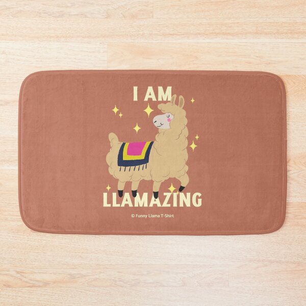 Item preview, I AM LLAMAZING | © Funny Llama T-Shirt designed and sold by AladdinMktgs.