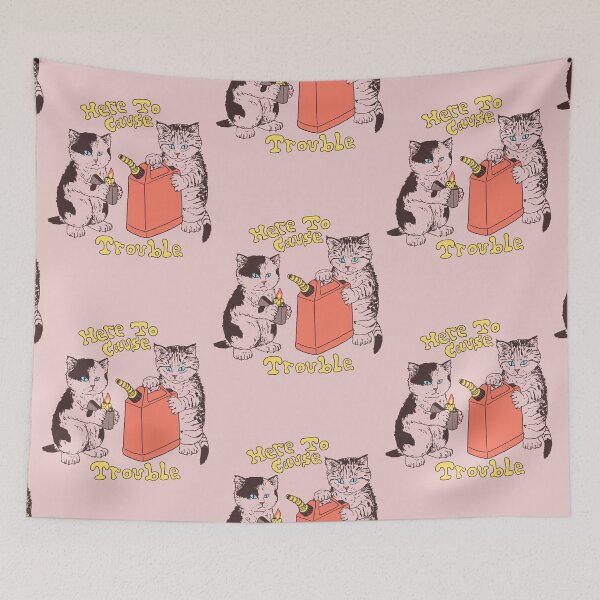 Item preview, Here To Cause Trouble designed and sold by wytrab8.