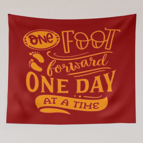 Item preview, One Foot Forward One Day At A Time designed and sold by goodguy53.