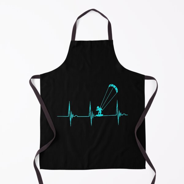 Item preview, Kitesurfing Kitesurfer Heartbeat Ekg Pulse Kiteboard designed and sold by ccombercor.