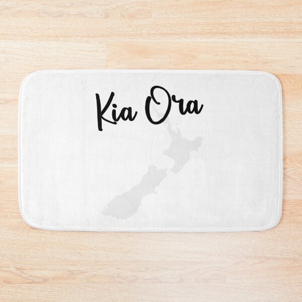 Item preview, Kia Ora - Map Of New Zealand! designed and sold by Bubble Co Clothing and Accessories.