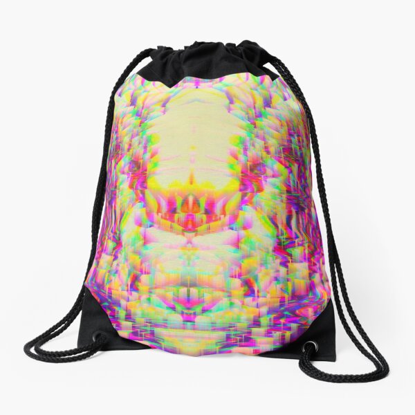 King of the Digital Jungle Drawstring Bag