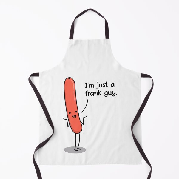 Item preview, I'm just a frank guy BBQ Barbeque Summer Kawaii designed and sold by MeowsAndMakes.
