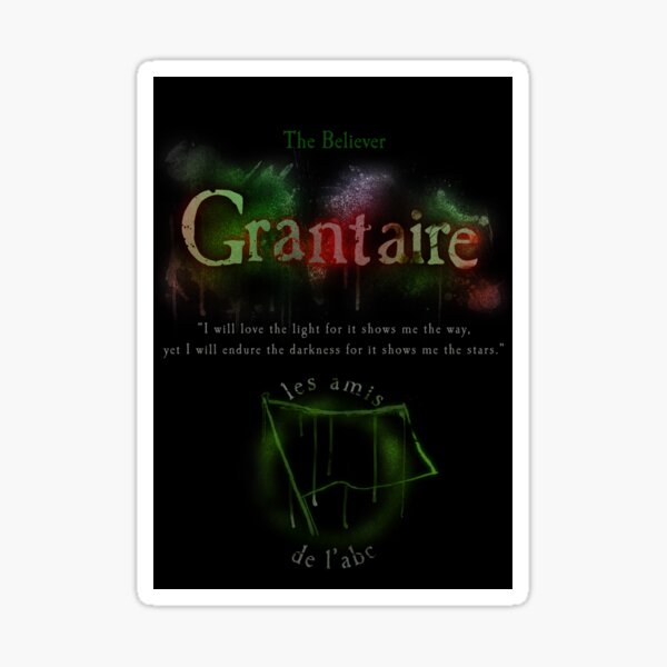 Grantaire Sticker