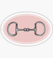 Bit Oval (Pink) Sticker