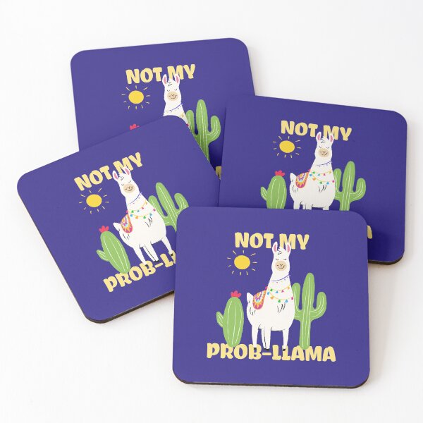 Item preview, NOT MY PROB-LLAMA | #llamauniverse designed and sold by AladdinMktgs.