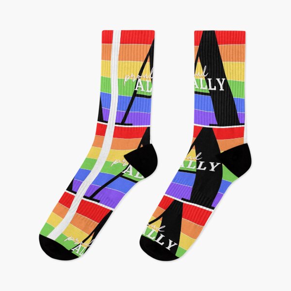 Item preview, Proud Ally Rainbow designed and sold by BlueberryHill.