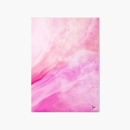 Burst with Joy in the Galaxy Art Board Print
