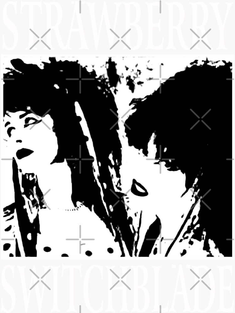 Strawberry Siouxsie Members And The Banshees Art Sticker For Sale By Mktart Redbubble