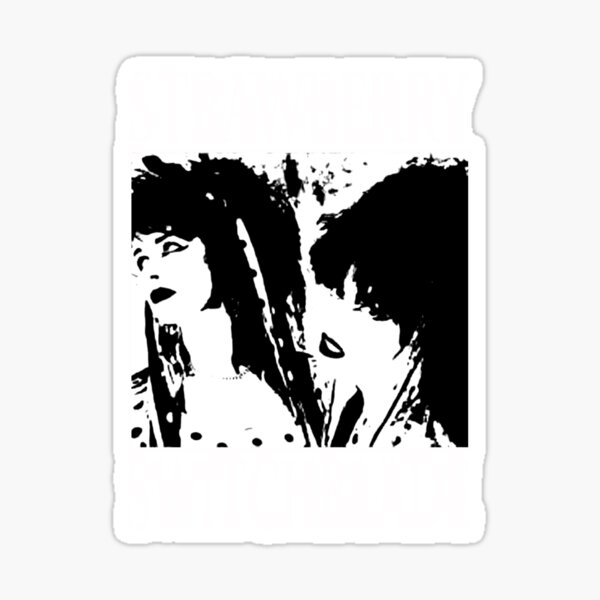 Strawberry Siouxsie Members And The Banshees Art Sticker For Sale By Mktart Redbubble