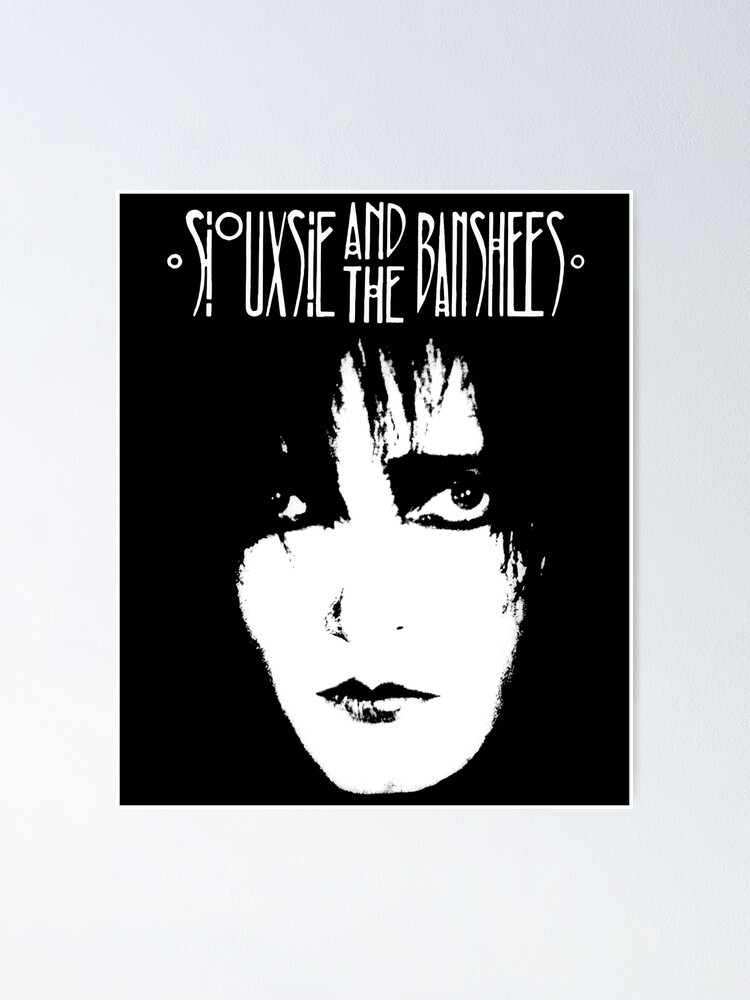 Legend Cool Siouxsie Members And The Banshees Art Poster By Mktart Redbubble