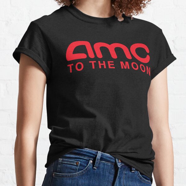 AMC To The Moon Parody Stocks Investor Classic T-Shirt