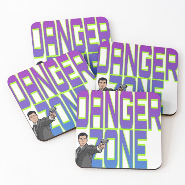 Item preview, Archer Danger Zone designed and sold by FACELESS MONKEY.