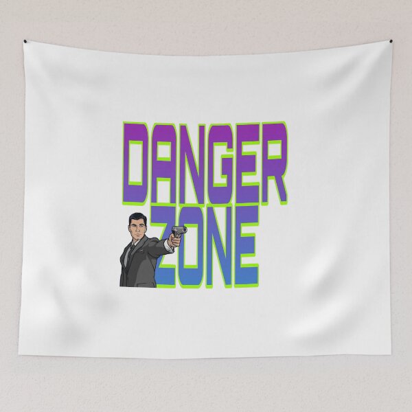 Item preview, Archer Danger Zone designed and sold by FACELESS MONKEY.