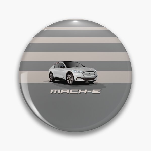Item preview, Ford Mustang Mach-E: Gray Stripes designed and sold by fireball916.