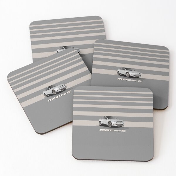 Item preview, Ford Mustang Mach-E: Gray Stripes designed and sold by fireball916.