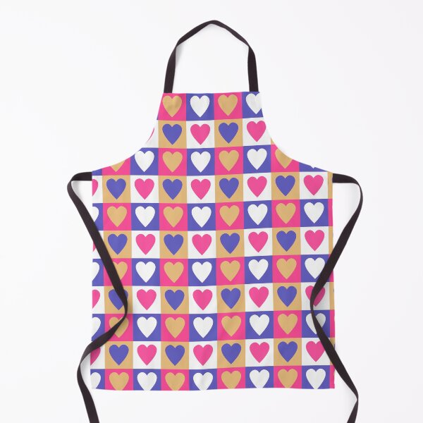 Item preview, Pastel Check Hearts 1 designed and sold by art-by-gui.