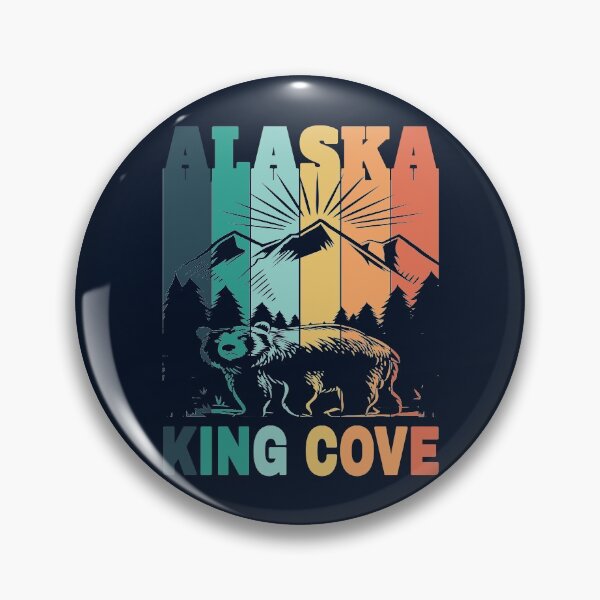 Item preview, King Cove Alaska Mountain View designed and sold by Home-Spirit.
