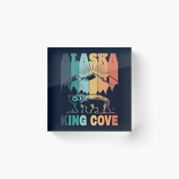 Item preview, King Cove Alaska Mountain View designed and sold by Home-Spirit.