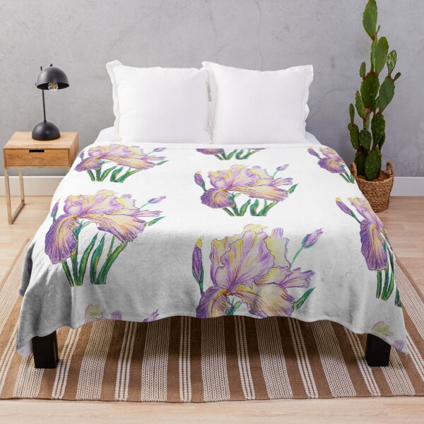 Item preview, Flor de iris morado designed and sold by CanDo20.