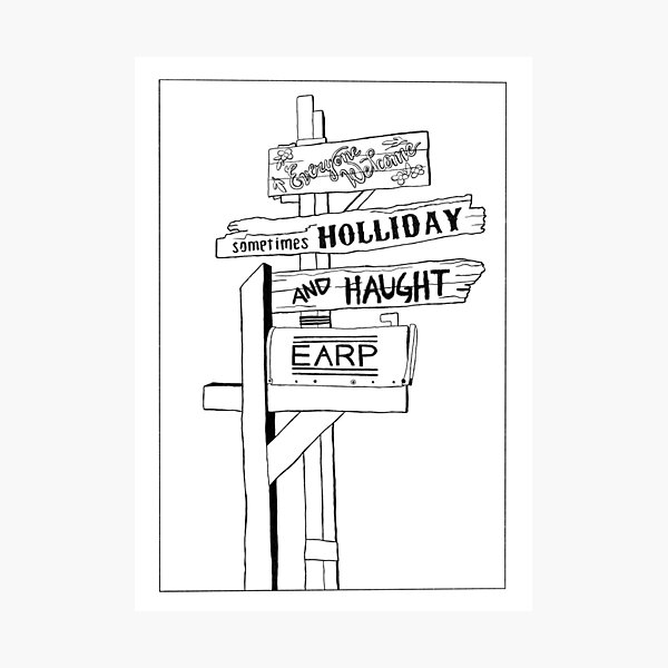 Item preview, Everyone Welcome - Wynonna Earp Mailbox designed and sold by usandtheunivers.