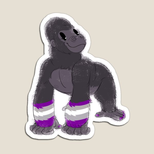 Artikelvorschau, Grausexueller Gorilla! entworfen und verkauft von Tierney Snails.