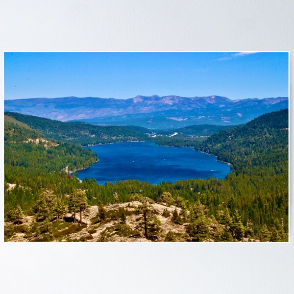 Item preview, Una vista del lago Donner designed and sold by Barbara Brown.