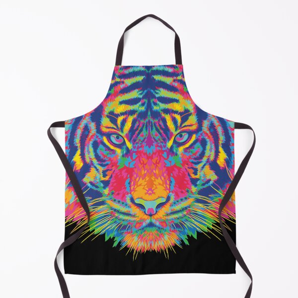Item preview, Rainbow Symmetrical Tiger designed and sold by polliadesign.
