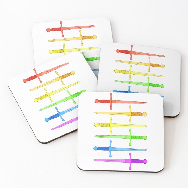 Item preview, Be Gay Have Daggers - Rainbow designed and sold by WyvernsWeirdos.
