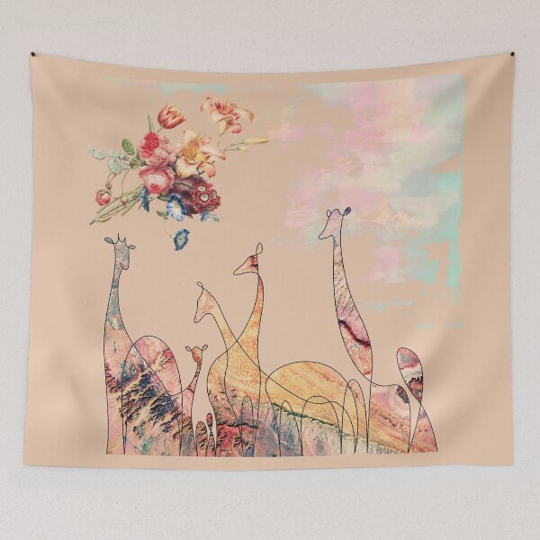 Item preview, wandering giraffes designed and sold by skalitone.