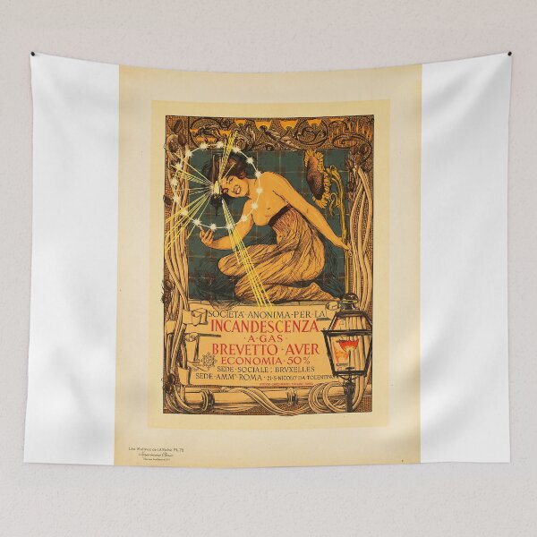 Item preview, Incandescenza a gas brevetto Aver designed and sold by ZatsGaleries.