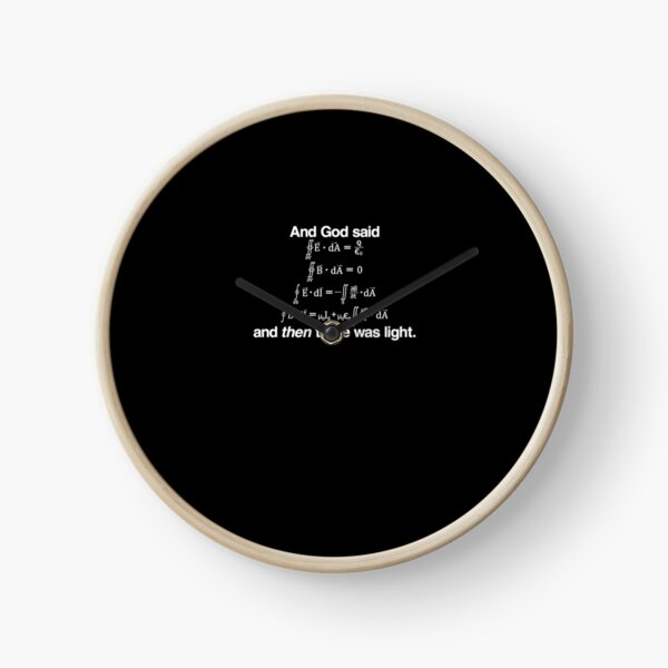 Item preview, And God Said (Maxwells equations)  designed and sold by Etrimfortun.
