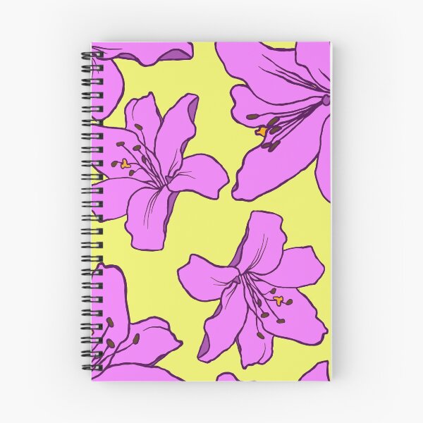 Item preview, Summertime Flowy Floral Purple Lily Pattern designed and sold by PBerry.