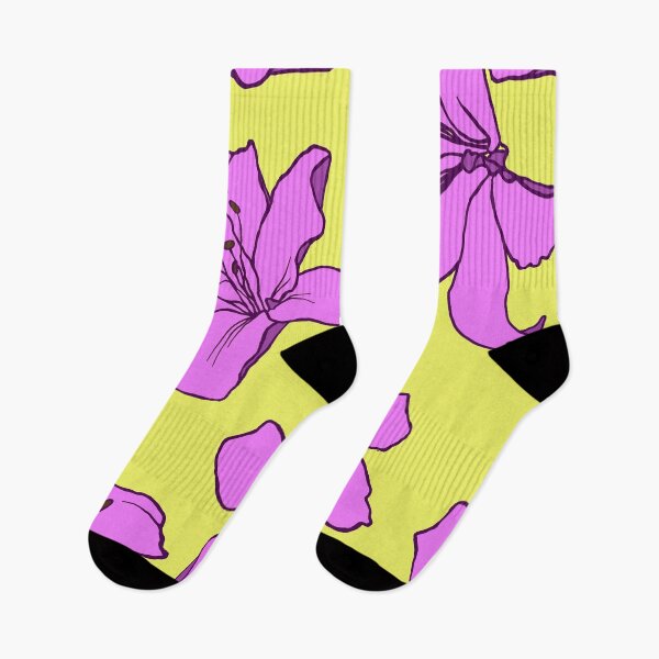Item preview, Summertime Flowy Floral Purple Lily Pattern designed and sold by PBerry.