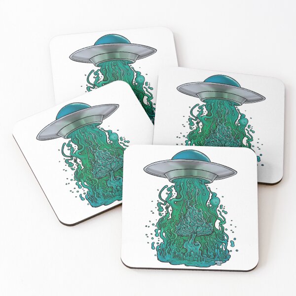Item preview, Mushroom Abduction designed and sold by dirkxink.