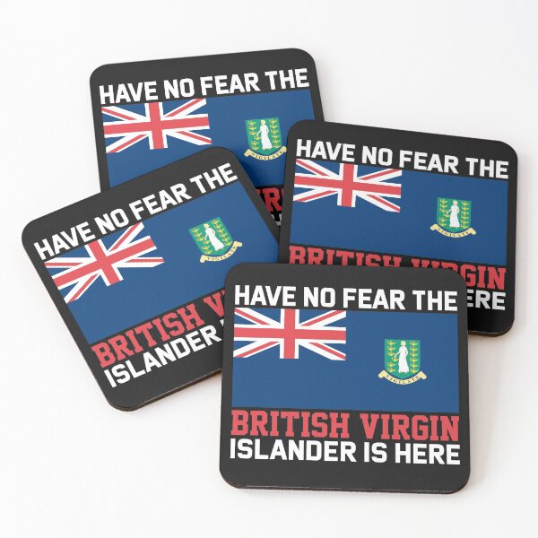 Item preview, Have No Fear The British Virgin Islander  is Here Patriotic Design  designed and sold by obedtheartist.
