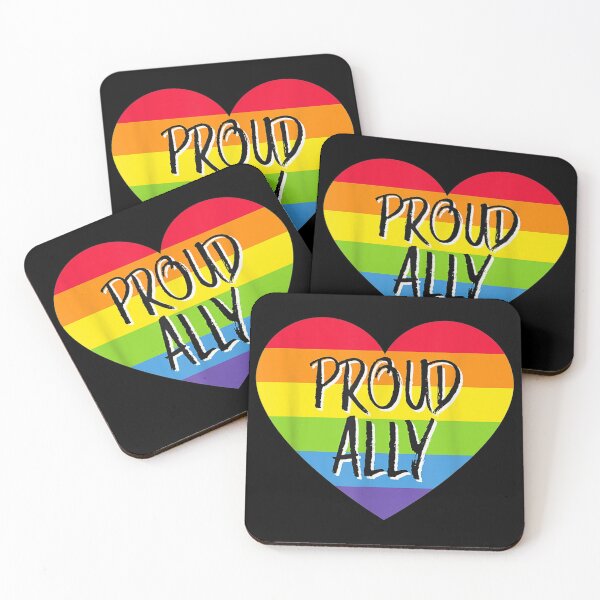 Item preview, Proud Ally | Rainbow Flag Gay Pride Month Support designed and sold by violetacain70.