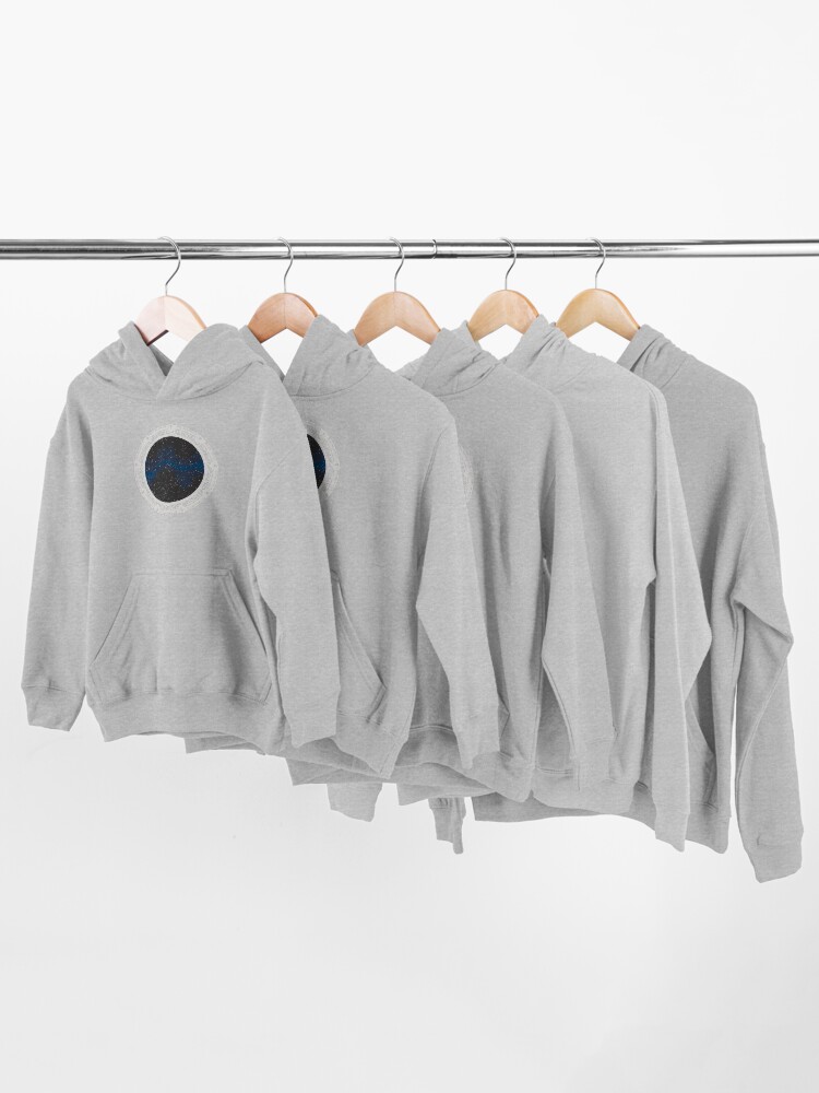 Alternate view of Stargate (white) Kids Pullover Hoodie