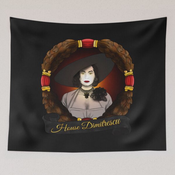 Item preview, Logotipo de Dimitrescu designed and sold by ZonaaShirt.