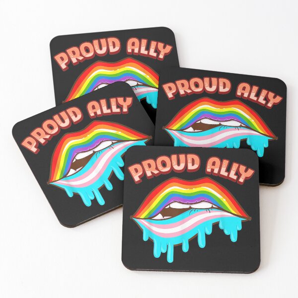 Item preview, Proud Ally Lesbian Gay Bisexual Transgender LGBT designed and sold by violetacain70.