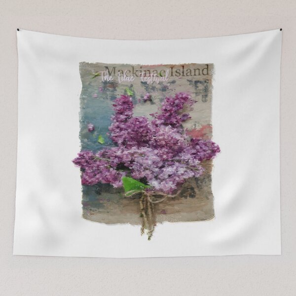 Item preview, Mackinac Island Lilac Festival designed and sold by Jarrod Vandenberg.