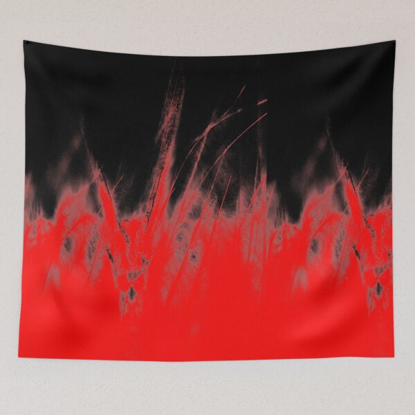Item preview, Forest Fire at Night designed and sold by Black-and-Red.