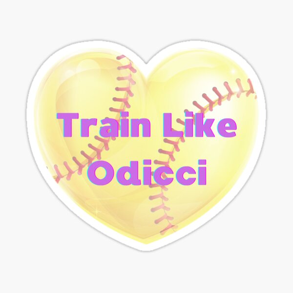 Train Like Odicci Sticker