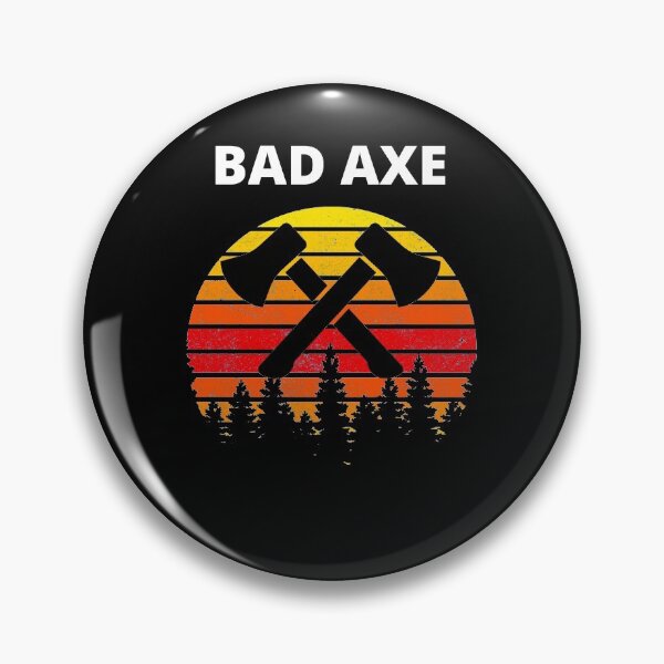 Item preview, Bad Axe Retro Axe Thrower - Funny Axe Throwing designed and sold by BellaVille.