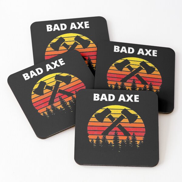 Item preview, Bad Axe Retro Axe Thrower - Funny Axe Throwing designed and sold by BellaVille.