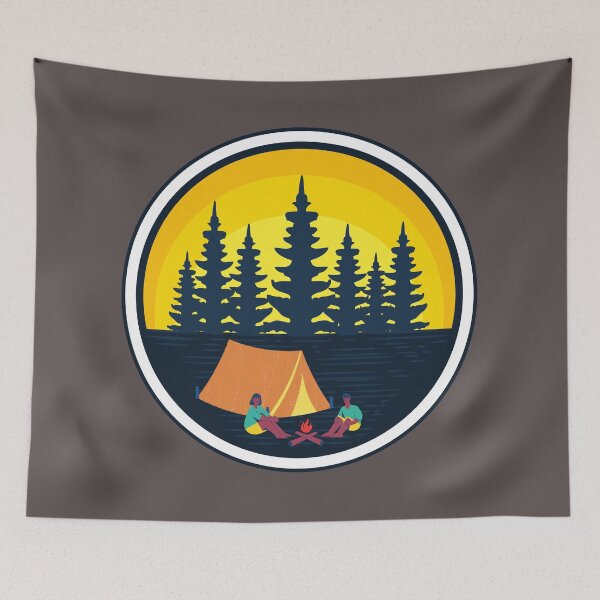 Item preview, Just A Dad Who Loves Camping designed and sold by DigitalSantino.