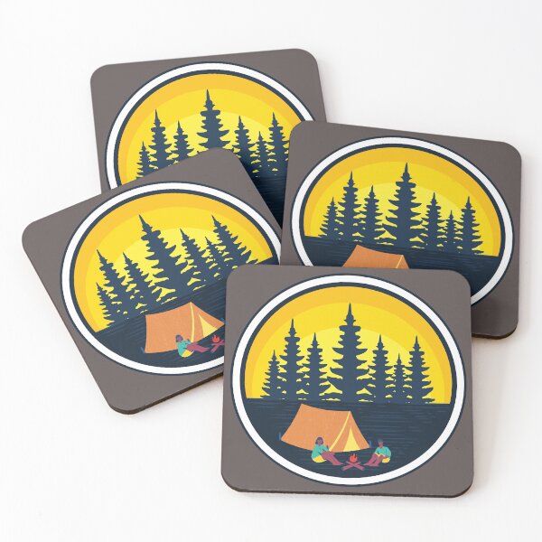 Item preview, Just A Dad Who Loves Camping designed and sold by DigitalSantino.